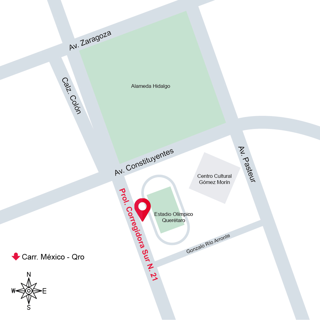 EDIFICIO UNIVERSIDAD 4
Prol. Corregidora Sur N.25. Local.